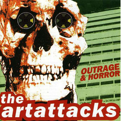 The Art Attacks Outrage & Horror Vinyl LP USED