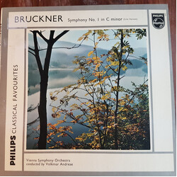 Anton Bruckner / Volkmar Andreae / The Austria State Symphony First Symphony In C Minor Vinyl LP USED