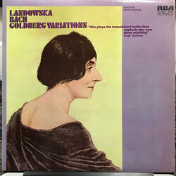 Johann Sebastian Bach / Wanda Landowska Goldberg Variations Vinyl LP USED