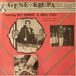 Gene Krupa / Roy Eldridge / Anita O'Day Air Checks 1938 Through 1942 Vinyl LP USED