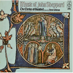 John Sheppard / The Clerkes Of Oxenford / David Wulstan Music Of John Sheppard Vinyl LP USED
