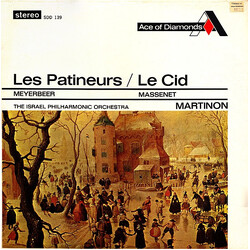 Giacomo Meyerbeer / Jules Massenet / Israel Philharmonic Orchestra / Jean Martinon Les Patineurs / Le Cid Vinyl LP USED