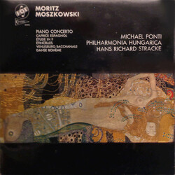 Moritz Moszkowski / Michael Ponti / Philharmonia Hungarica / Hans Richard Stracke Piano Concerto Vinyl LP USED