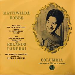 Mattiwilda Dobbs / Rolando Panerai / Philharmonia Orchestra / Alceo Galliera Arias From "The Golden Cockerel". "Manon", "La Sonnambula", "Lakmé" And A