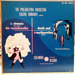 Richard Strauss / The Philadelphia Orchestra / Eugene Ormandy Rosenkavalier Suite • Death And Transfiguration Vinyl LP USED