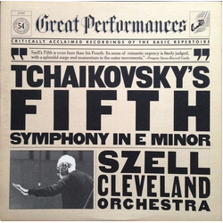 Pyotr Ilyich Tchaikovsky / George Szell / The Cleveland Orchestra Fifth Symphony In E Minor Vinyl LP USED