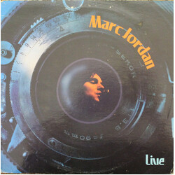 Marc Jordan Live Vinyl LP USED