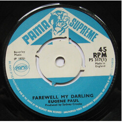 Eugene Paul (2) Farewell My Darling / Whole Lot Of Woman Vinyl 7" USED