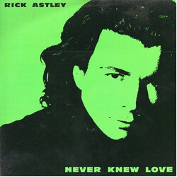 Rick Astley Never Knew Love Vinyl 7" USED