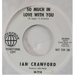 Ian Crawford (3) So Much In Love With You Vinyl 7" USED