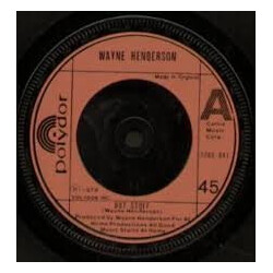 Wayne Henderson Hot Stuff Vinyl 7" USED