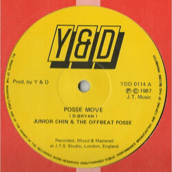 Junior Chin / The Offbeat Posse Posse Move Vinyl 12" USED