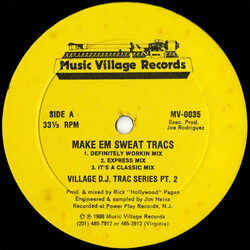 Rick "Hollywood" Pagan Village D.J. Trac Series Pt. 2 Vinyl 12" USED