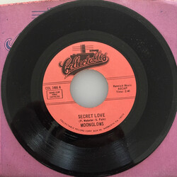 The Moonglows Secret Love / Golden Teardrops Vinyl 7" USED