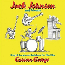 Jack Johnson / Friends Of Jack Johnson Sing-A-Longs And Lullabies For The Film Curious George CD USED