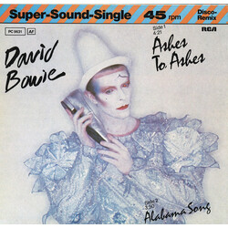 David Bowie Ashes To Ashes Vinyl 12" USED
