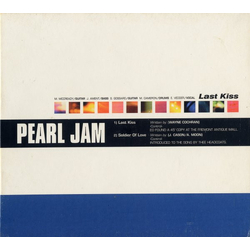 Pearl Jam Last Kiss CD USED