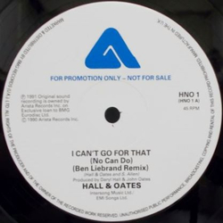 Daryl Hall & John Oates I Can't Go For That (No Can Do) Vinyl 12" USED
