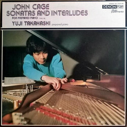 Yuji Takahashi / John Cage Sonatas And Interludes For Prepared Piano Vinyl LP USED