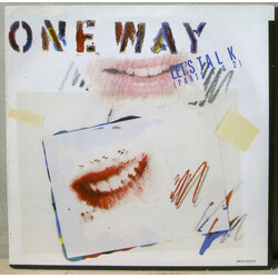 One Way Let's Talk (Parts 1 & 2) Vinyl 7" USED