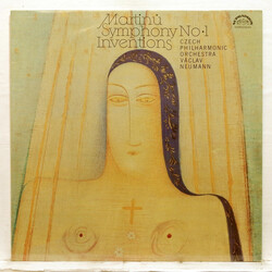 Bohuslav Martinů / The Czech Philharmonic Orchestra / Václav Neumann Symphony No. 1 / Inventions Vinyl LP USED