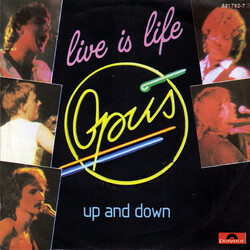 Opus Live Is Life Vinyl 7" USED