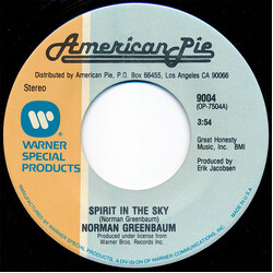 Norman Greenbaum / The Routers Spirit In The Sky / Lets Go Vinyl 7" USED