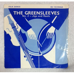 Greensleeves Country Dance Band The Greensleeves No. 2 - Jigs And Reels Vinyl 7" USED