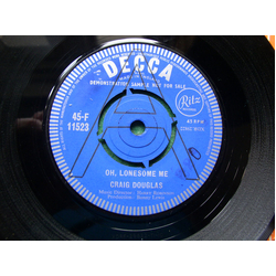 Craig Douglas (2) Oh, Lonesome Me Vinyl 7" USED