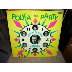 Bernie Goydish And His Tic-Toc Orchestra Polka Party Vol. 3 Vinyl LP USED