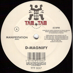 D-Magnify Manifestation Vinyl 12" USED
