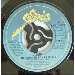 ABBA The Winner Takes It All Vinyl 7" USED