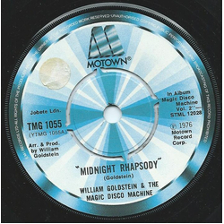 William Goldstein / The Magic Disco Machine Midnight Rhapsody Vinyl 7" USED