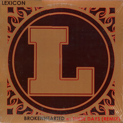 Lexicon (3) Brokenhearted / These Days (Remix) Vinyl 12" USED