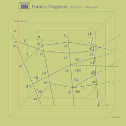 Horacio Vaggione ‘Schall’ / ‘Rechant’ Vinyl LP USED