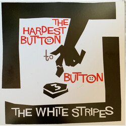 The White Stripes The Hardest Button To Button Vinyl 7" USED