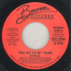 Charles Khaliq You Go To My Head Vinyl 7" USED