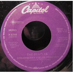 The Beatles Strawberry Fields Forever / Penny Lane Vinyl 7" USED