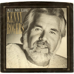 Kenny Rogers All My Life Vinyl 7" USED