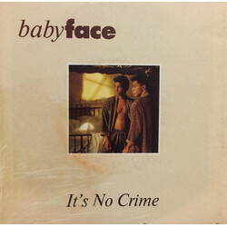 Babyface It's No Crime Vinyl 7" USED