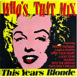 This Year's Blonde Who's That Mix Vinyl 7" USED