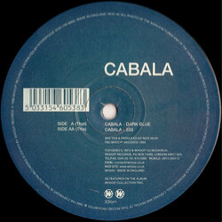 Cabala Dark Blue Vinyl 12" USED