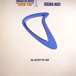 Cirque De Paris Know You (Original Mixes) Vinyl 12" USED
