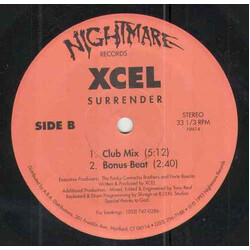 Xcel (2) Surrender Vinyl 12" USED