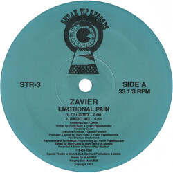 Zavier Emotional Pain Vinyl 12" USED