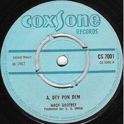 Hugh Godfrey / The Soul Brothers A, Dey Pon Dem / Take Ten Vinyl 7" USED