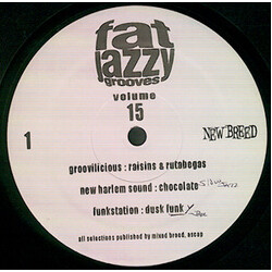 Various Fat Jazzy Grooves Volume 15 Vinyl 12" USED