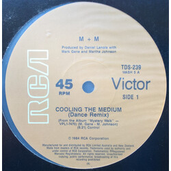 M + M Cooling The Medium / Come Out And Dance Vinyl 12" USED