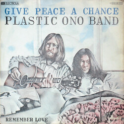 The Plastic Ono Band Give Peace A Chance Vinyl 7" USED