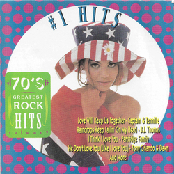 Various 70's Greatest Rock Hits Volume 9 #1 Hits CD USED